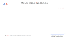 Desktop Screenshot of metalbuildinghomes.org